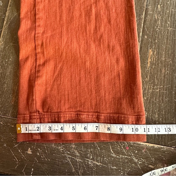 Dollhouse Rust/Orange Jumpsuit Wide Leg Criss Cross Straps Size 5 - Picture 5 of 8